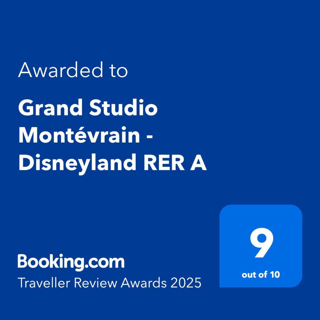 Grand Studio Montevrain - Disneyland Rer A Dış mekan fotoğraf